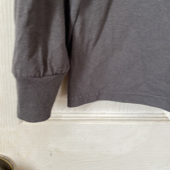 long sleeve grey “ this is the part where I save the day” blood donation t shirt - Picture 6 of 16